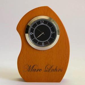 Laser Engraved Clock